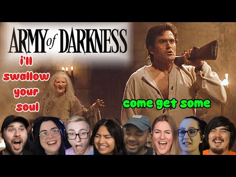 Best Reactions to "Ash vs Possessed Witch" | Army of Darkness (1992)