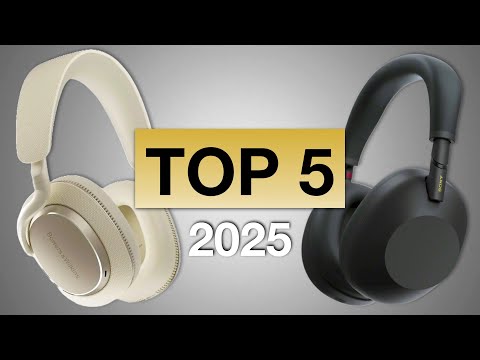 Top 5: Best Noise Cancelling Over-Ear Bluetooth Headphones 2025