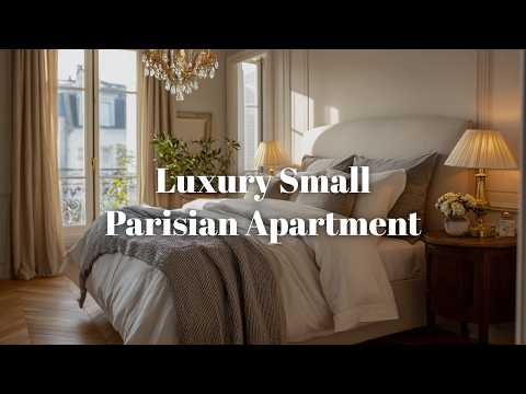 🪞 Elegant Small Apartment with Timeless Parisian Flair