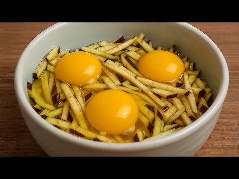 This eggplant and egg recipe is so good you'll wonder why no one told you!