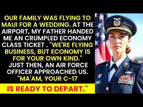 Dad Said Economy Was For 'My Kind' While They Flew Business— Then My Aide Said, 'Your C-17 Is Ready