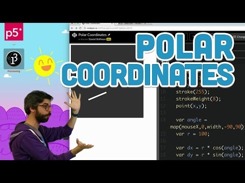 9.20: Polar Coordinates - p5.js Tutorial