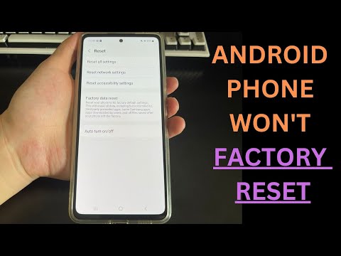 Android Phone Won't Factory Reset? Here‘s How to Fix Factory Reset Not Working