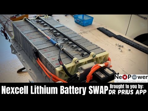 2010 Prius Gen3 NiMH to Lithium upgrade - installation guide