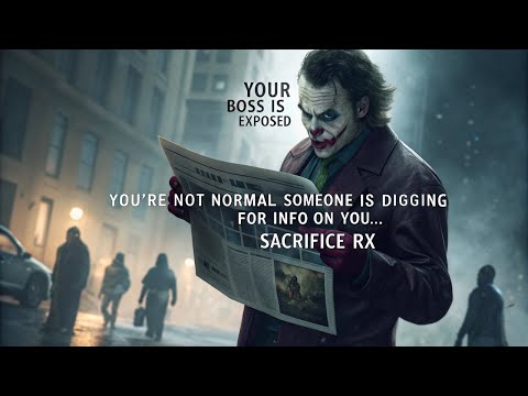 🚨 YOU’RE NOT NORMAL — SOMEONE IS DIGGING FOR INFO ON YOU… YOUR BOSS IS EXPOSED, SACRIFICE RX 🤡😡joker