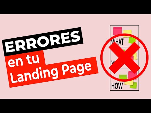 6 Errores creando tu Landing Page que debes Evitar ❌📄