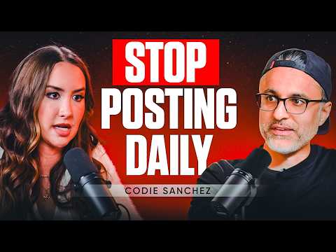 Codie Sanchez Reveals Her $10M Content Strategy (Live Masterclass)