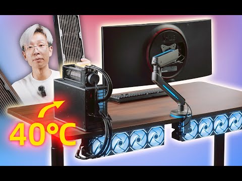 BUILD YOUR OWN WATERCOOLING SIT/STAND DESK? 爆改一张分体水冷升降桌！