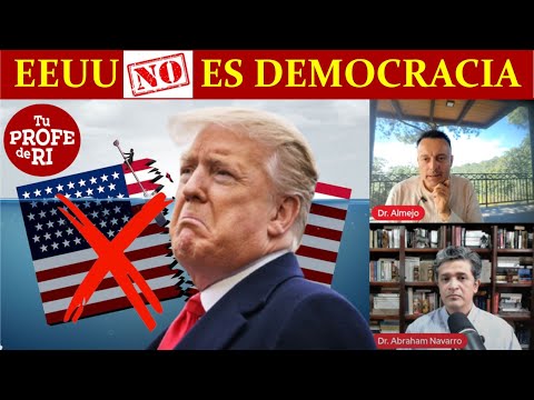 "EEUU NO ES UNA DEMOCRACIA". "TRUMP ES EXPERTO EN MANIPULACIÓN": DR. ABRAHAM NAVARRO