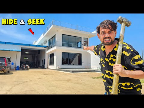 Hide And Seek Challenge In Studio...With Team🤫