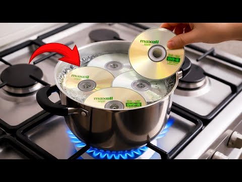 Don’t Throw Away Old CDs! Boil Them and Be Shocked by the Result! | Creation Invention