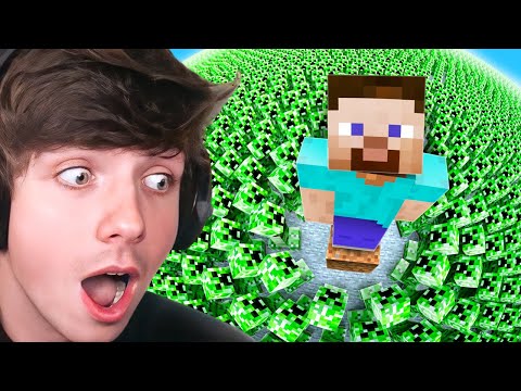 I Survived 100 of Minecraft’s Hardest Mods!