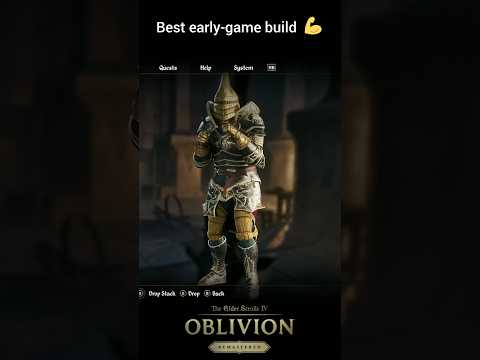 Best early-game build in oblivion remastered #shorts #oblivionremastered