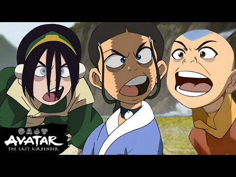 Team Avatar Fighting EACH OTHER For 22 Minutes Straight 💥 | Avatar: The Last Airbender