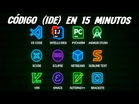 Descubre los mejores Editores De Código en 15 MINUTOS