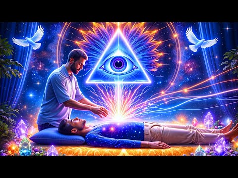 ⚡ Powerful Pineal Gland Activation 🔮 963Hz & 741Hz for Third Eye Opening & Deep DMT Activation