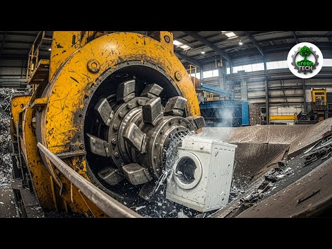 Extreme Dangerous Wood Chipper & Shredder Demolitions: Crushing Everything in Sight! #56