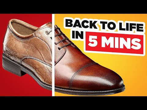Bring Your Dress Shoes Back To Life - No More Creases & Scuff Marks