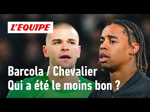 PSG 5-3 Tottenham: Barcola or Chevalier, who was the worst?