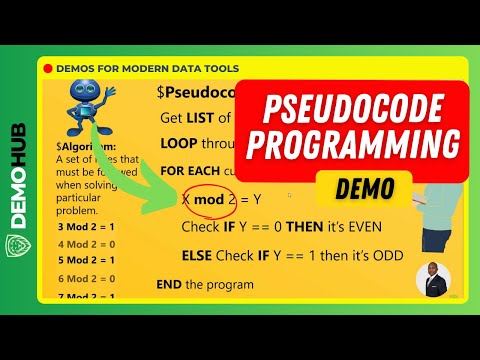 Demohub Tips // 💻 Intro to Pseudocode & Algorithms: Beginner Programming Explained | www.demohub.dev