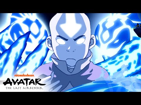 Aang Merges with the Ocean Spirit! 🌊 | Full Scene | Avatar: The Last Airbender