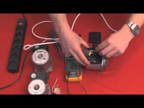 Boiler circulation pump capacitor