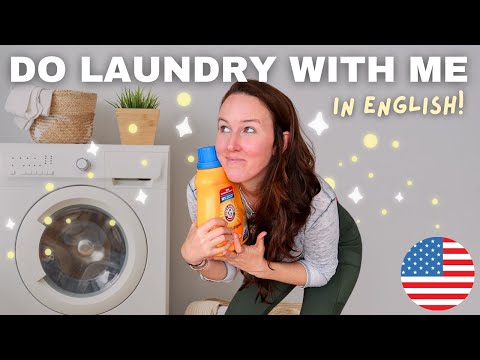 Laundry... in English! ✨ | Natural English at Home