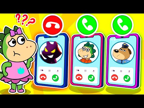 Sparkle vs the Fake Police Calls 🫣 Stranger Danger Safety Tips 📵 Fire Spike Kids Stories