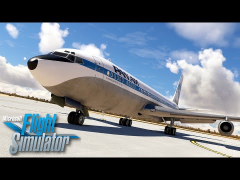 The Last Famous Flier of 2020 - Boeing 707 - First Look Review! - MSFS.
