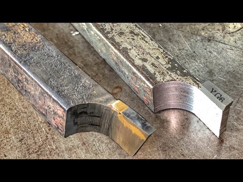 A lathe tool that a turner must have a lathe tool for making square threads | Amazing Tools Ideas