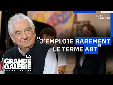 DANIEL BUREN explique pourquoi il charrie le mot "art" dans La Grande Galerie Francophone | TV5MONDE