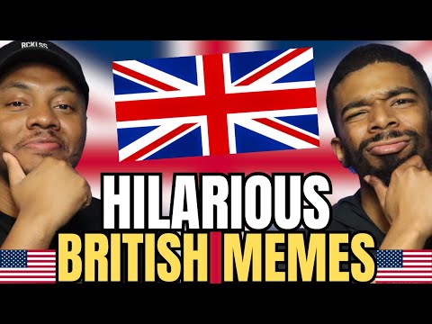 AMERICANS REACT To Extremely British Memes!