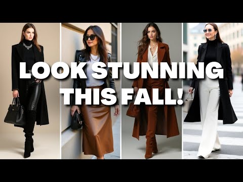 FALL FASHION 2025: What to Wear to Stay Elegant & Chic All Season Long