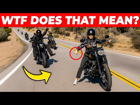 10 CONFUSING Things That ONLY Motorcyclists Do EXPLAINED