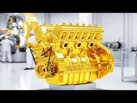Inside the Factory: Casting the Gold Bullion Engine Block for the Aston Martin DB3S