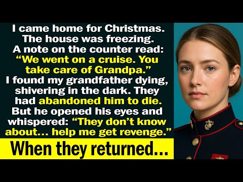 I Came Home for Christmas And Found Grandpa Dying Alone... My Parents Were Off on a Cruise