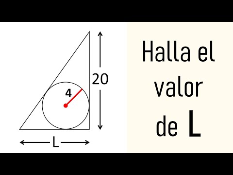 HALLAR EL CATETO DEL TRIÁNGULO RECTÁNGULO. Geometría Básica