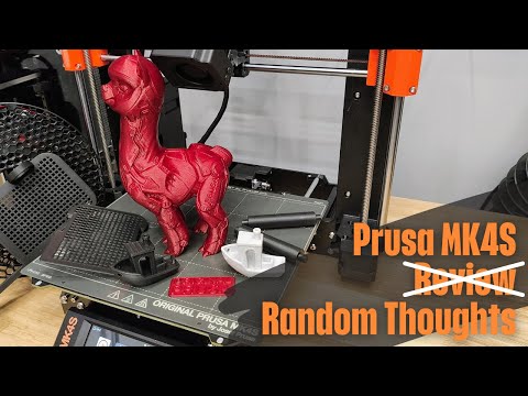 My Thoughts on the Prusa MK4S After Two Months of Printing