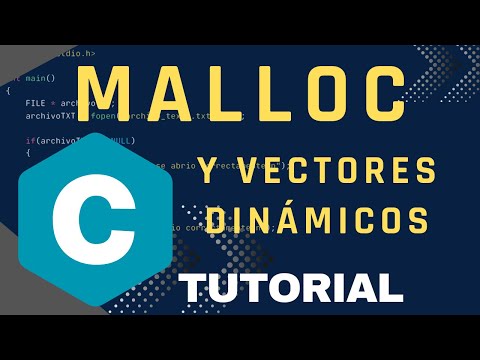 Programación en C: PUNTEROS | La función malloc y vectores dinámicos