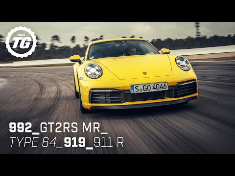 Chris Harris drives... Best of Porsche: GT2 RS, 992, 911 R, 919, Type 64 | Top Gear