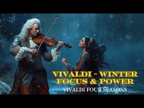 Vivaldi four seasons - Winter by Vivaldi Classical Violin Music for Work, Study & Reading (No Ads)