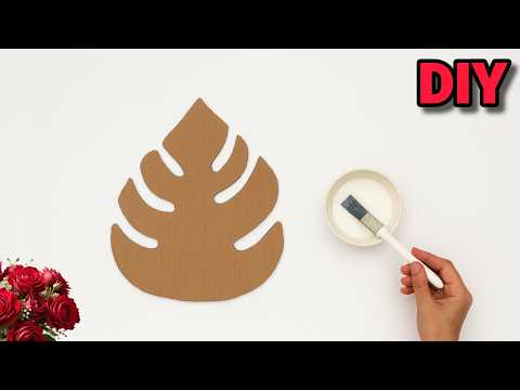 Trash to Treasure 😱💸DIY Luxury Cardboard Home Decor | Easy Wall Shelf Idea