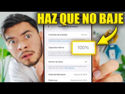 ❌ Tu Condición de Batería baja por culpa de ESTE Ajuste ⚠️ (Desactívalo)