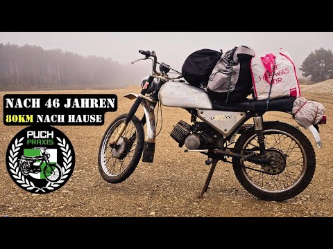 First start since 1979, 80km home: Puch blind purchase