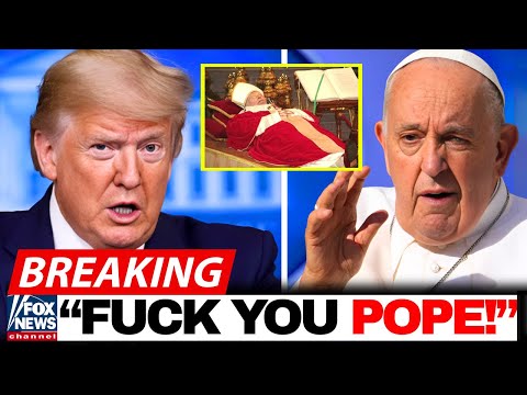 Donald Trump JUST EXPOSED Pope Francis On LIVE TV After His Death!