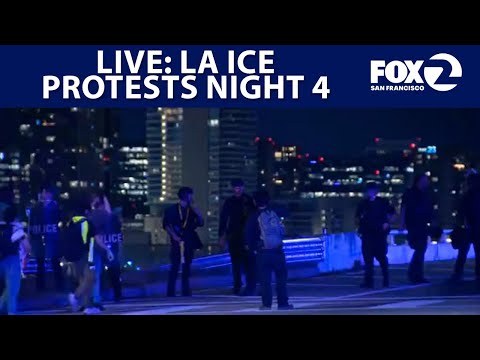 LIVE🔴: ICE protests in Los Angeles amid immigration raids | KTVU