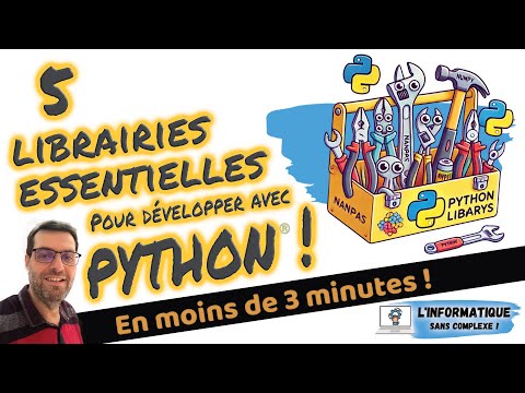5 librairies essentielles pour développer en Python®