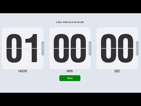 1 Hour Timer 