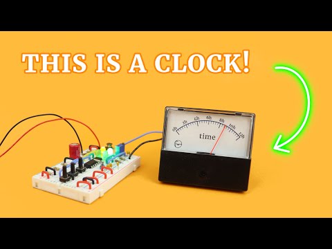 Building an analog clock with a microcontroller