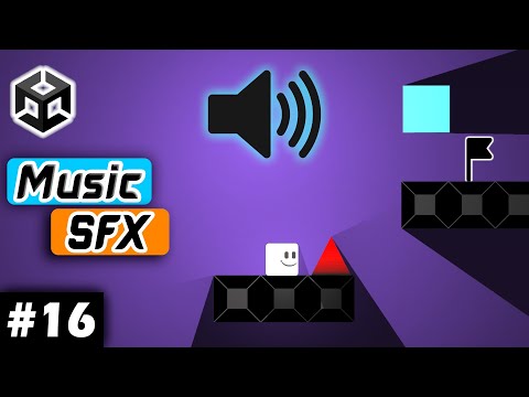 How to Add MUSIC and SOUND EFFECTS to a Game in Unity | Unity 2D Platformer Tutorial #16
